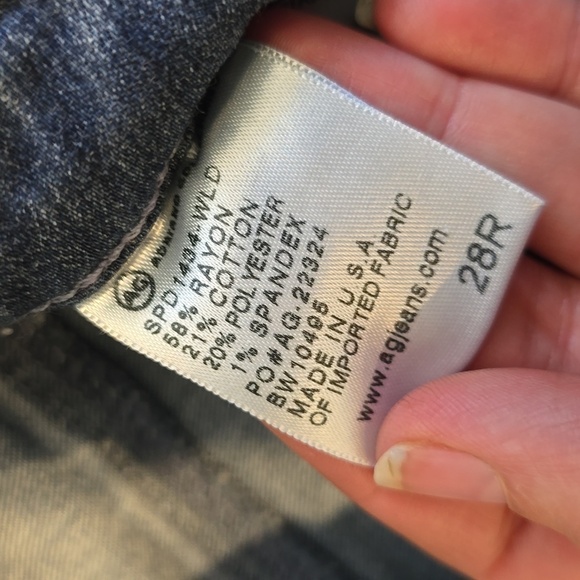 ADRIANO GOLDSCHMIED | DENIM JEANS | The Prima Mid-Rise Cigarette Jeans | Size 28 - Picture 12 of 12